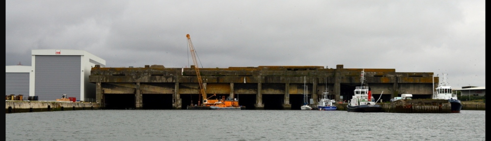 L'U-Bunker de La Pallice en juin 2016, lors de la journée "port ouvert".